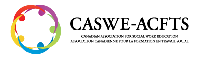 CASWE Canadian Association for Social Work Education logo.
