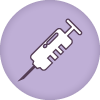 Icon for injection site