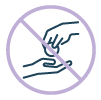 No sharing icon