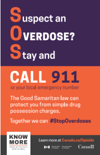 Thumbnail of Good Samaritan Drug Overdose Act poster